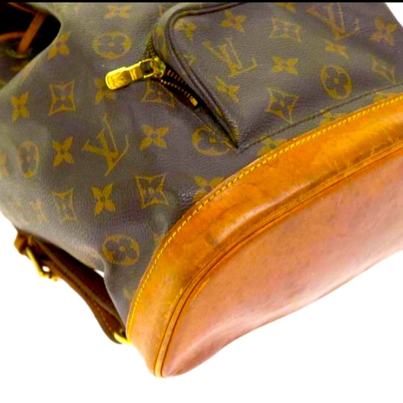 Authentic LOUIS VUITTON Monogram Montsouris PM Backpack - Picture 13 of 16